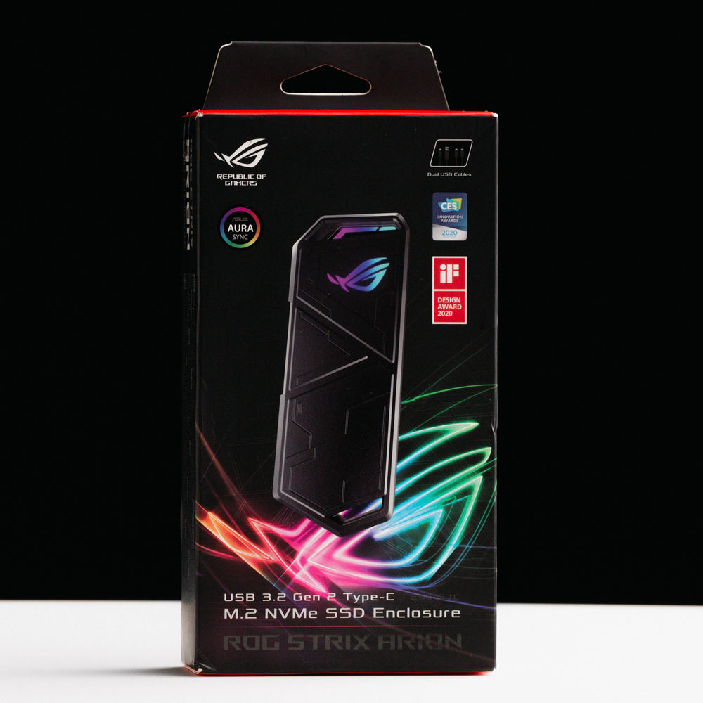 ASUS ROG STRIX ARION NVME SSD Enclosure