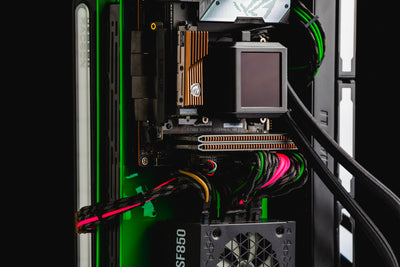 NIMBUS #001 - GREEN MACHINE - SFF - 9800x3D / 7900 XTX 24GB / 64GB / 4TB