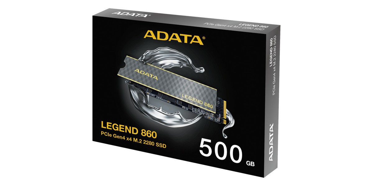 ADATA LEGEND 860 500GB PCIe 4.0 NVMe — 7