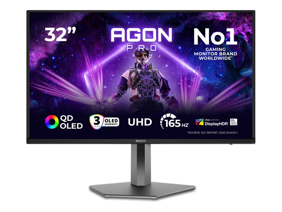 AOC AGON AG326UD 32″ 4K 165Hz OLED — 1