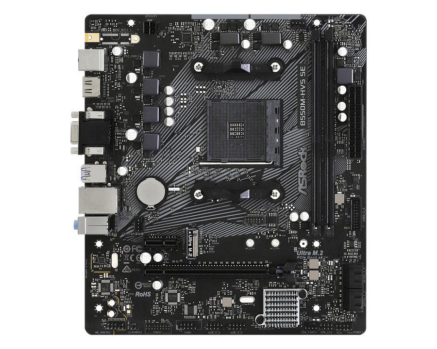 ASRock B550M-HVS SE — 1