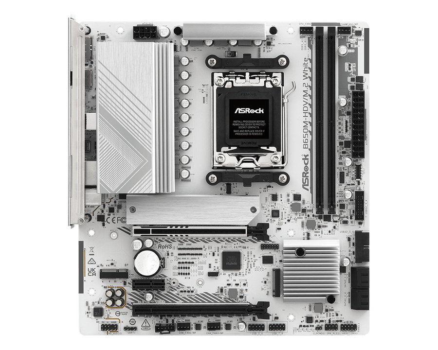ASRock B650M-HDV/M.2 White — 1