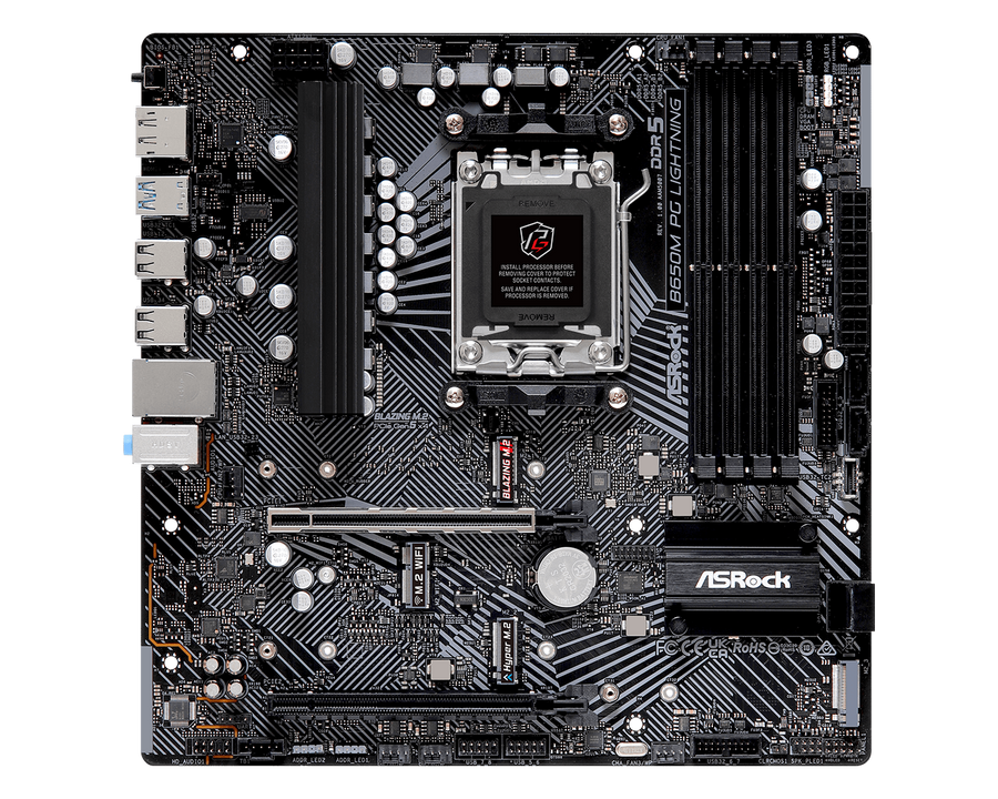 ASRock B650M PG Lightning — 1