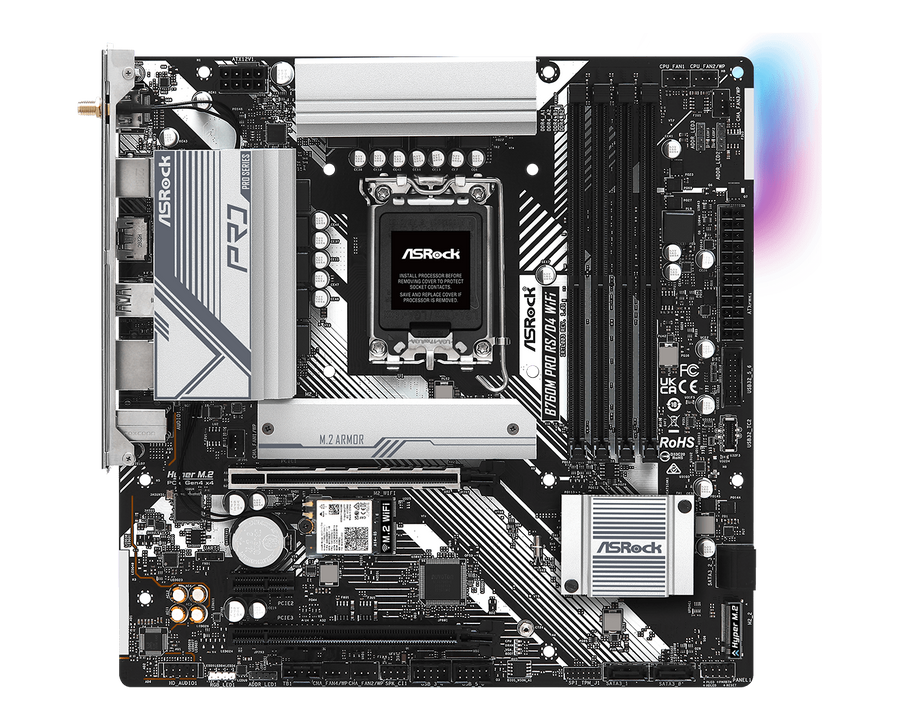 ASRock B760M Pro RS/D4 WiFi — 1