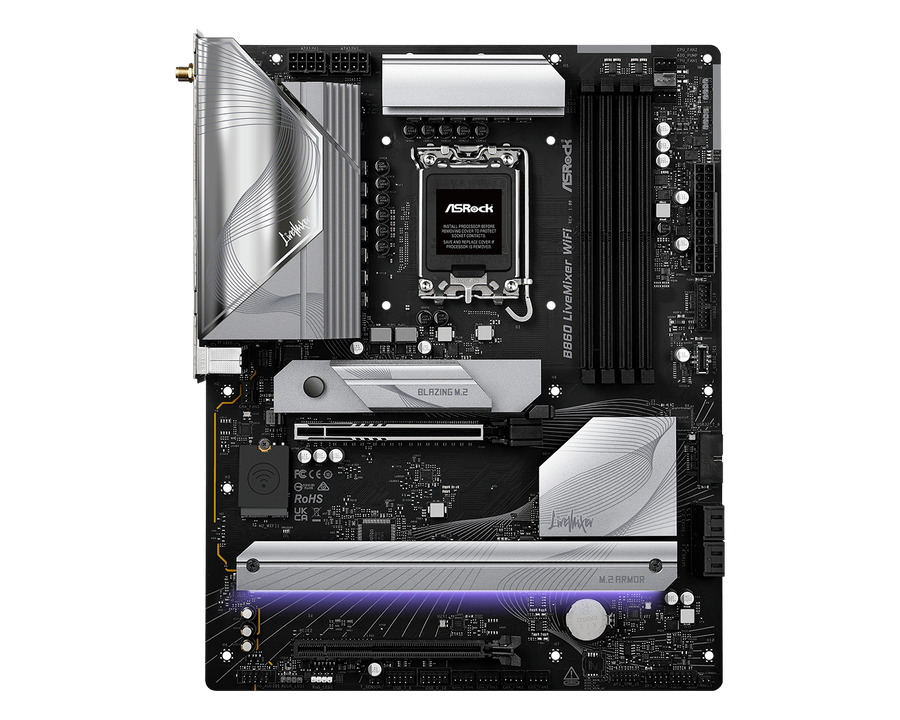 ASRock B860 LiveMixer WiFi — 1