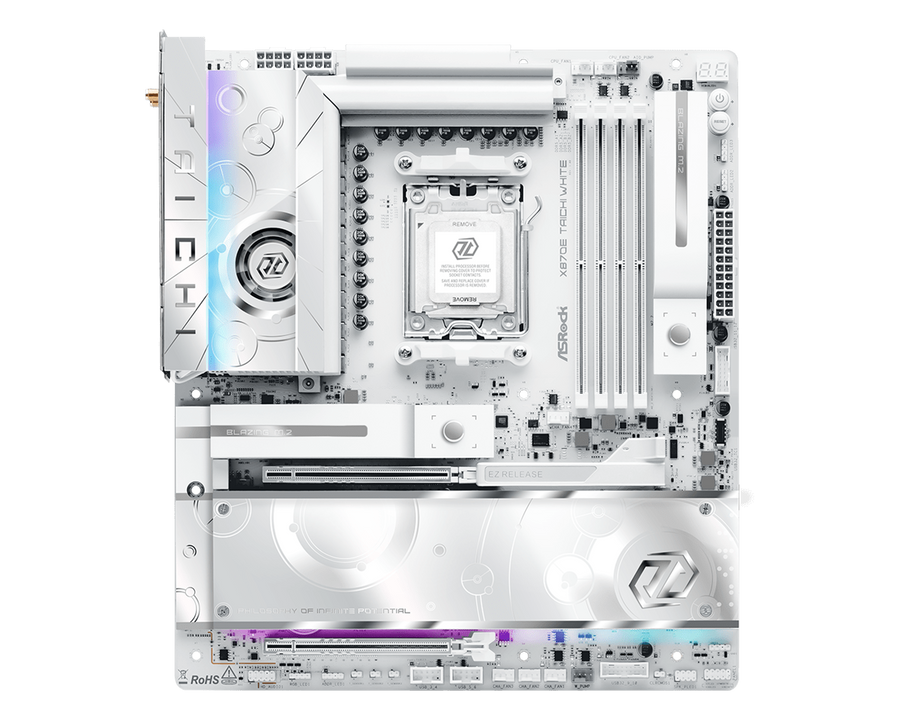 ASRock X870E Taichi White — 1