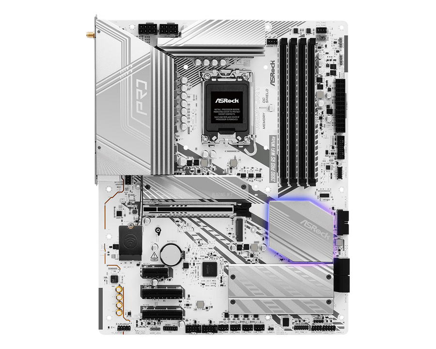 ASRock Z890 Pro RS WiFi White — 1