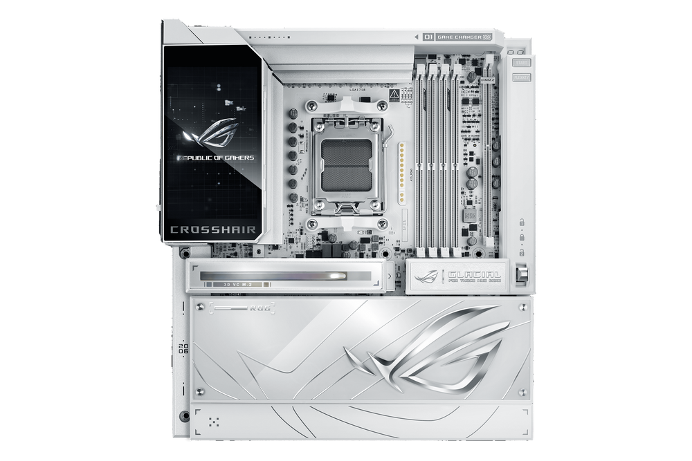 ASUS ROG CROSSHAIR X870E GLACIAL — 1