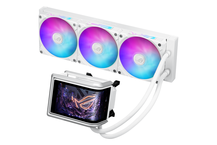 ASUS ROG Ryuo IV 360 ARGB AIO Liquid Cooler White — 1