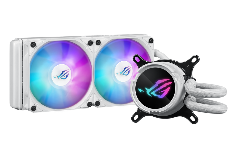 ASUS ROG Strix LC III 240 ARGB AIO Liquid Cooler White — 1