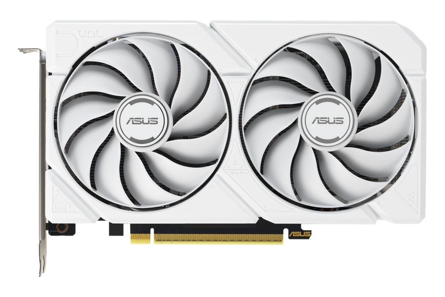 ASUS DUAL RX 9060 XT 16GB WHITE — 1