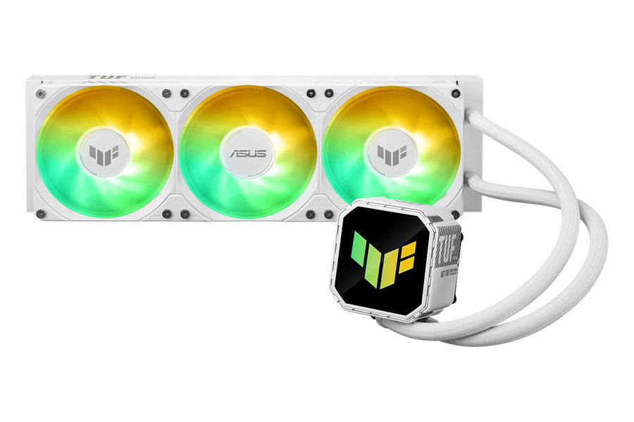 ASUS TUF Gaming LC III 360 ARGB AIO Liquid Cooler White — 1