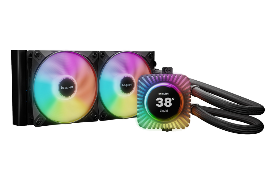 be quiet! Light Loop IO LCD 240mm AIO Liquid Cooler — 1
