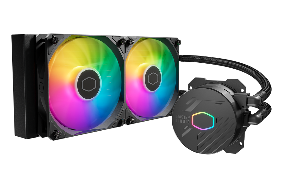 Cooler Master MasterLiquid 240L Core ARGB AIO Liquid Cooler — 1