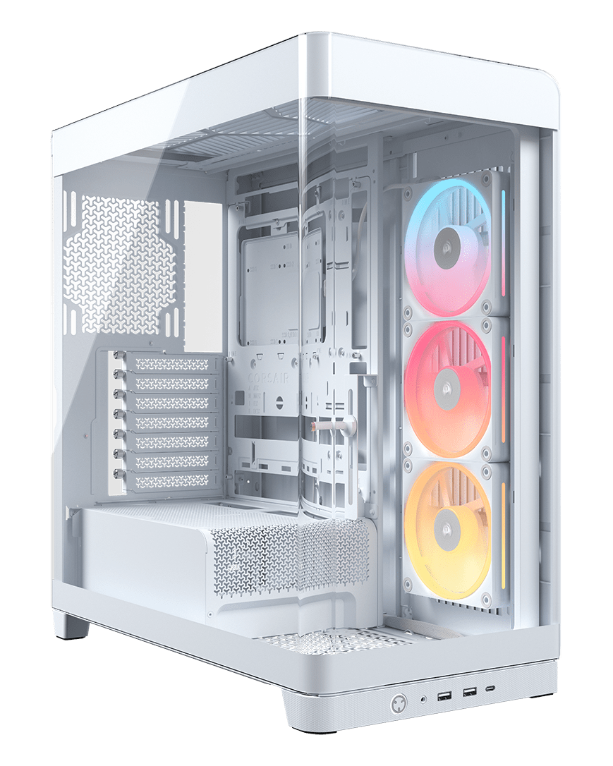 Corsair FRAME 4500X LX-R RGB iCUE LINK Mid Tower White — 1