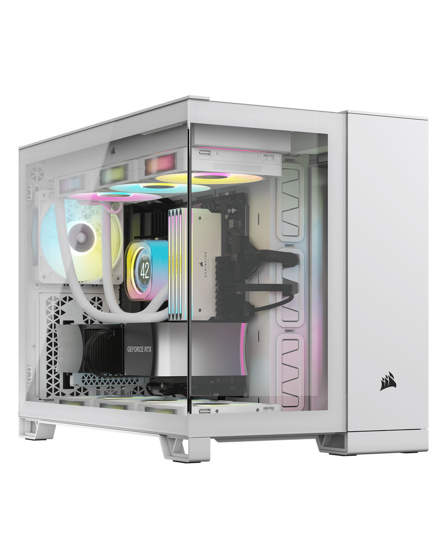 Corsair iCUE LINK 2500X RGB Micro-ATX Tower White — 1