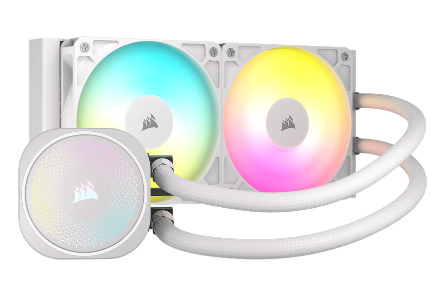 Corsair Nautilus 240 RS ARGB AIO Liquid Cooler White — 1