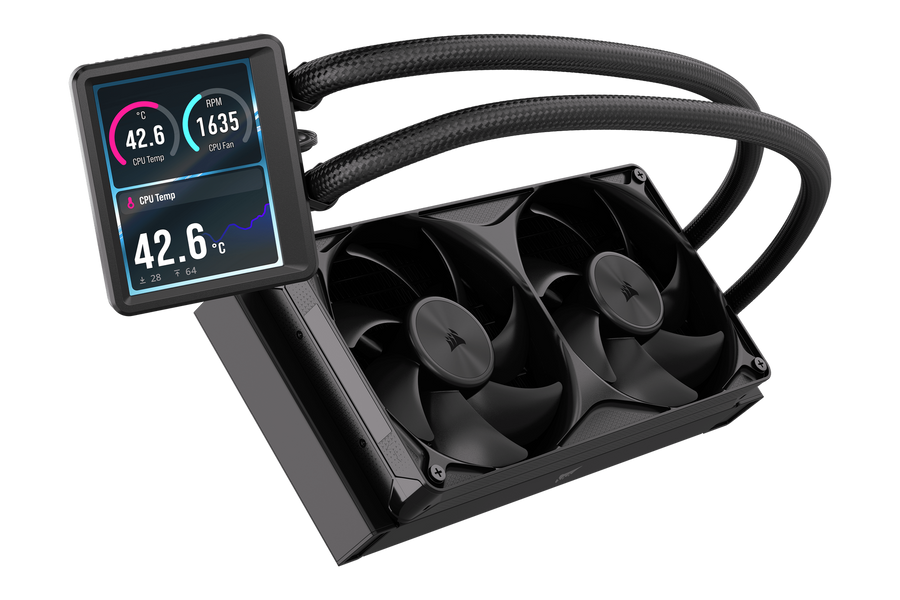 Corsair Nautilus II 240 RS LCD AIO Liquid Cooler — 1