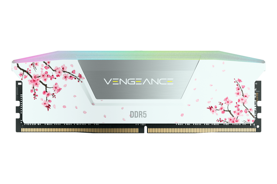 Corsair Vengeance RGB 32GB (2x16GB) DDR5-6000 CL38 White EXPO / XMP (CMH32GX5M2D6000Z38WCB) — 1