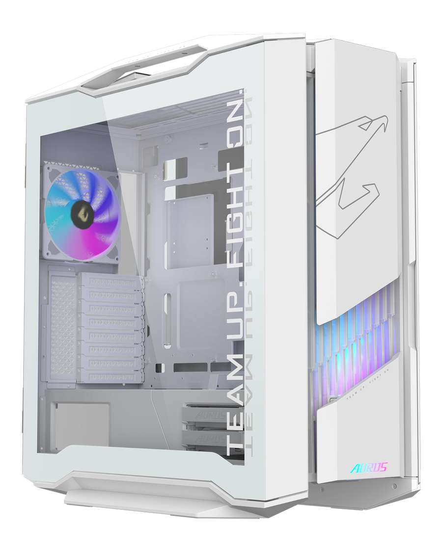 Gigabyte AORUS C601 GLASS ICE Mid Tower — 1