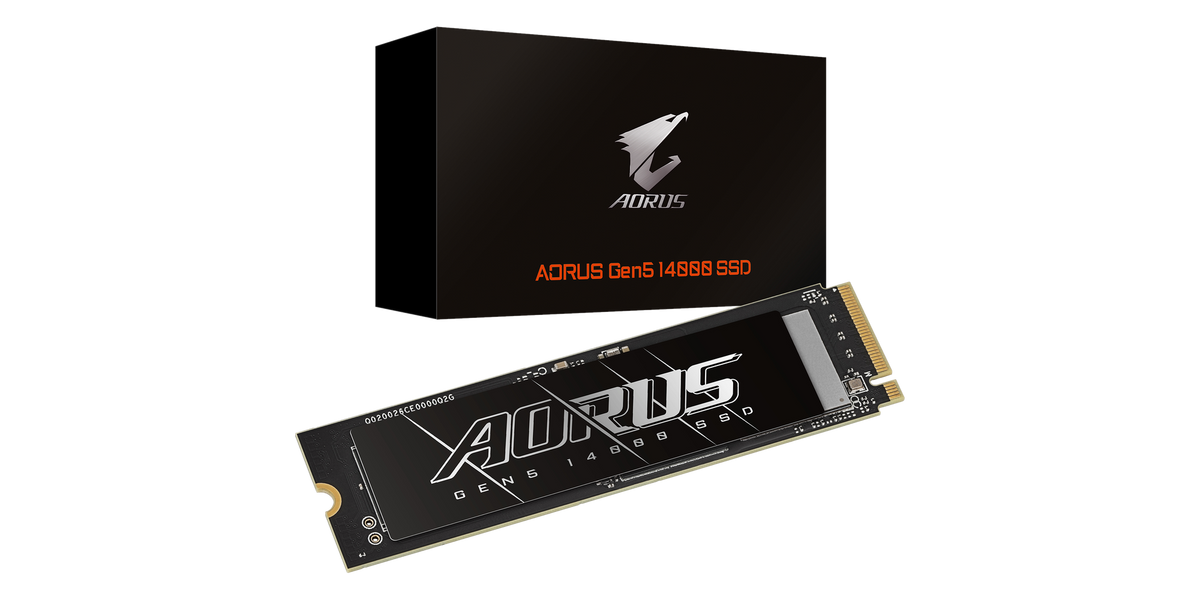 Gigabyte AORUS Gen5 14000 4TB PCIe 5.0 NVMe — 6