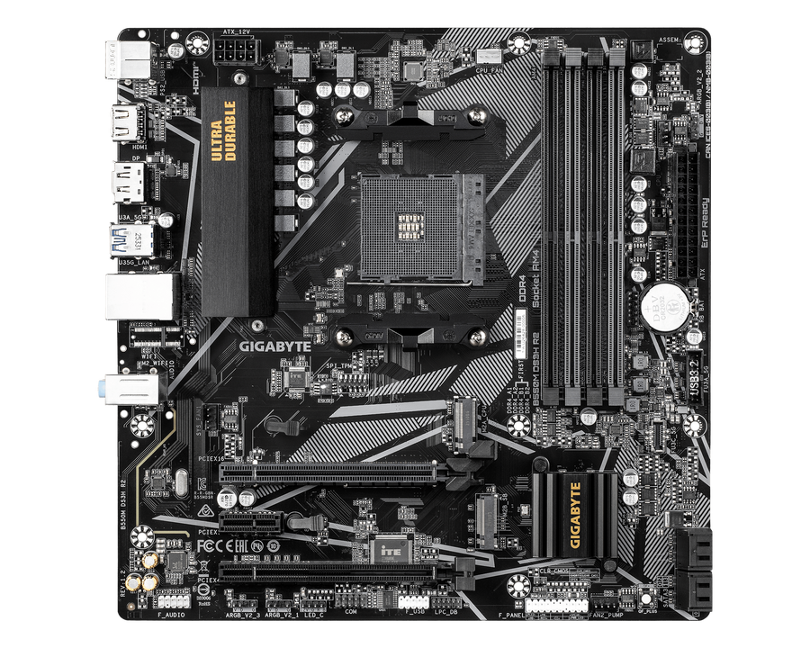 Gigabyte B550M DS3H R2 — 1