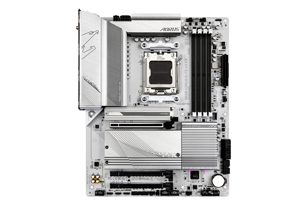 Gigabyte B650 AORUS ELITE AX ICE — 1