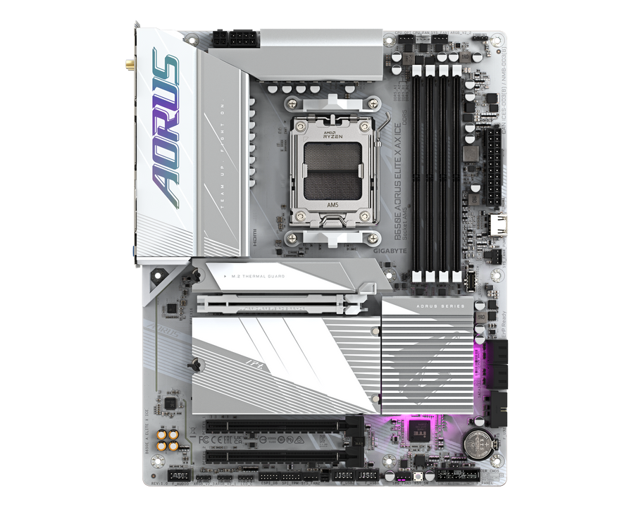 Gigabyte B650E AORUS ELITE X AX ICE — 1