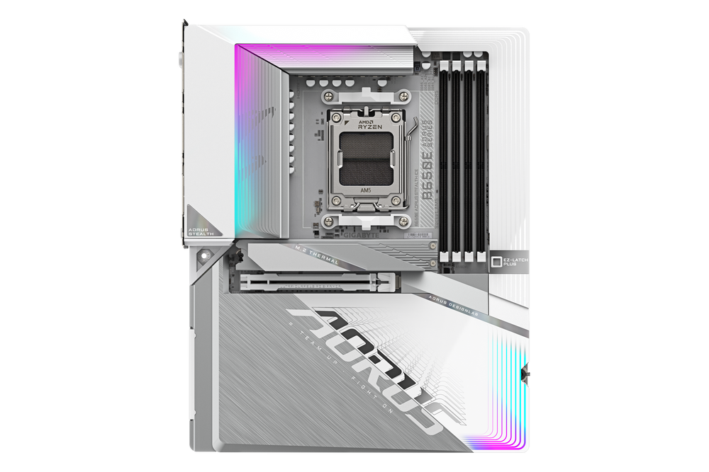 Gigabyte B650E AORUS STEALTH ICE — 1