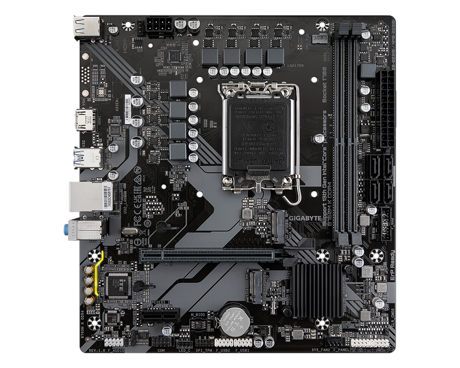 Gigabyte B760M K DDR4 — 1
