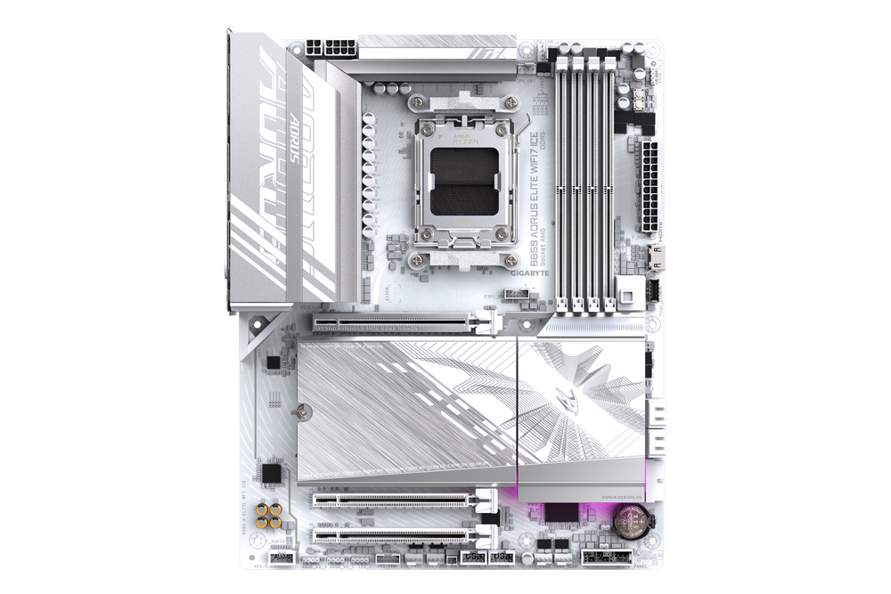 Gigabyte B850 AORUS ELITE WIFI7 ICE — 1