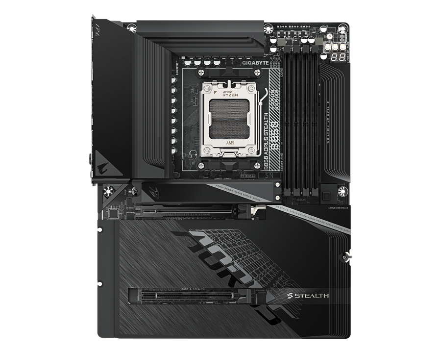 Gigabyte B850 AORUS STEALTH — 1
