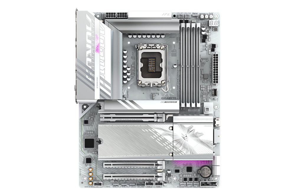 Gigabyte B860 AORUS ELITE WIFI7 ICE — 1