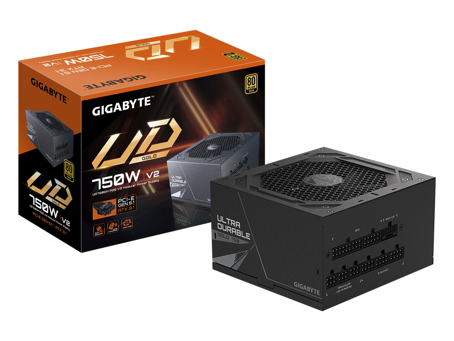 Gigabyte UD 750W 80+ Gold (GP-UD750GM PG5 V2) — 1
