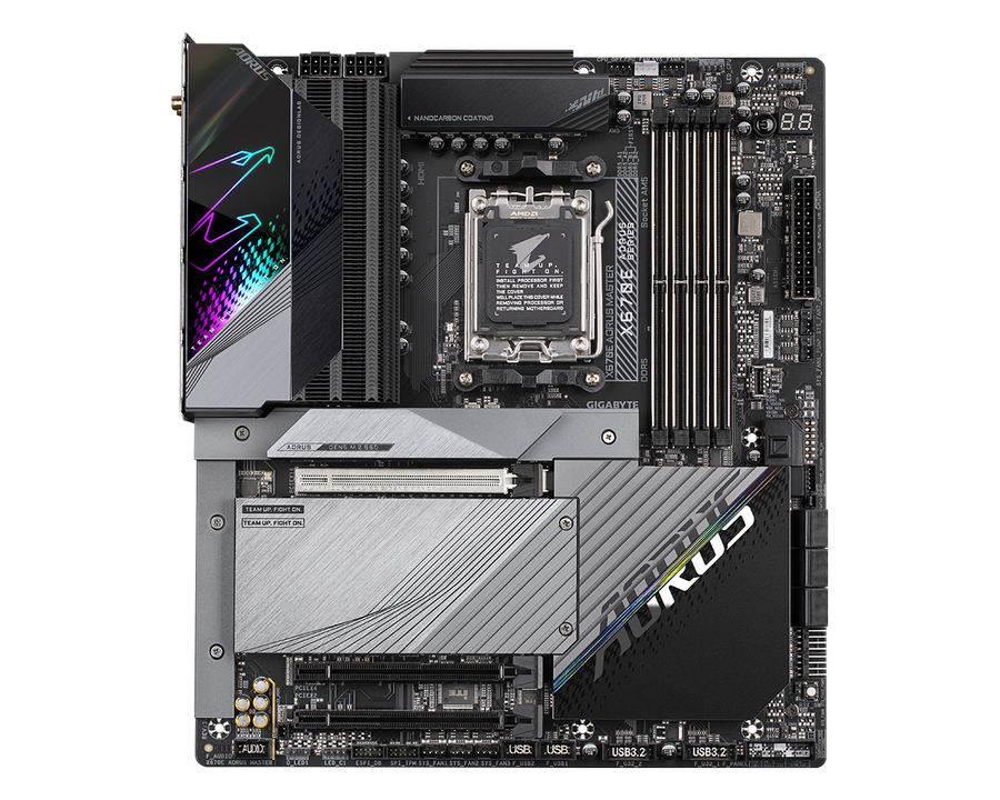 Gigabyte X670E AORUS MASTER — 1