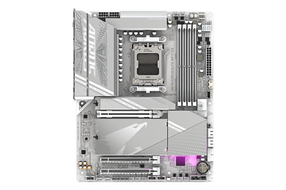 Gigabyte X870 AORUS ELITE WIFI7 ICE — 1
