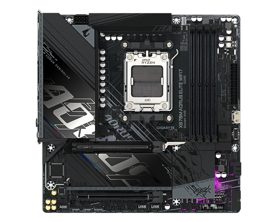 Gigabyte X870M AORUS ELITE WIFI7 — 1