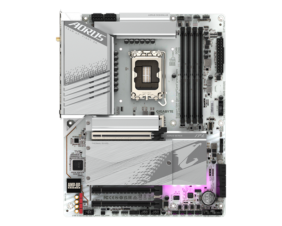 Gigabyte Z790 AORUS ELITE AX ICE — 1