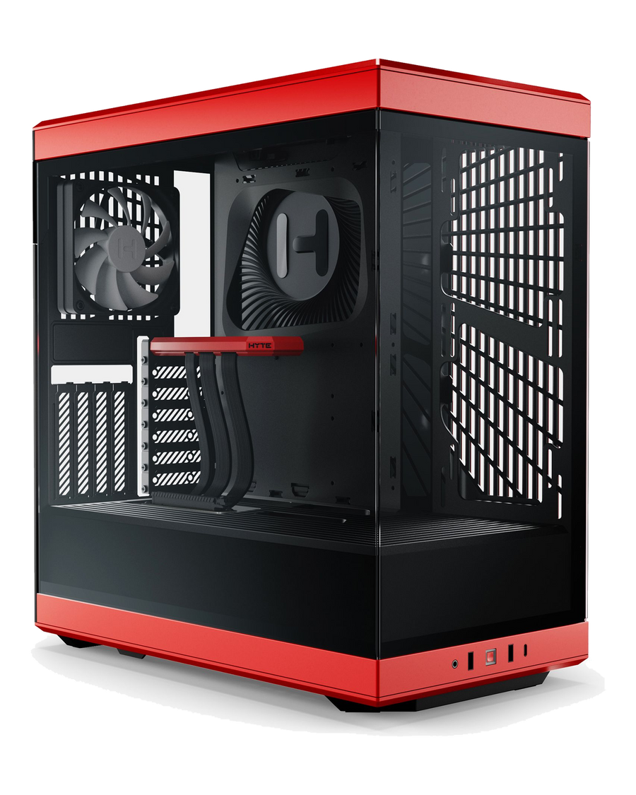 HYTE Y40 Black Cherry Mid Tower — 1