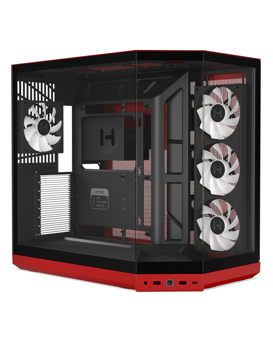 HYTE Y50 RGB Black Cherry — 1