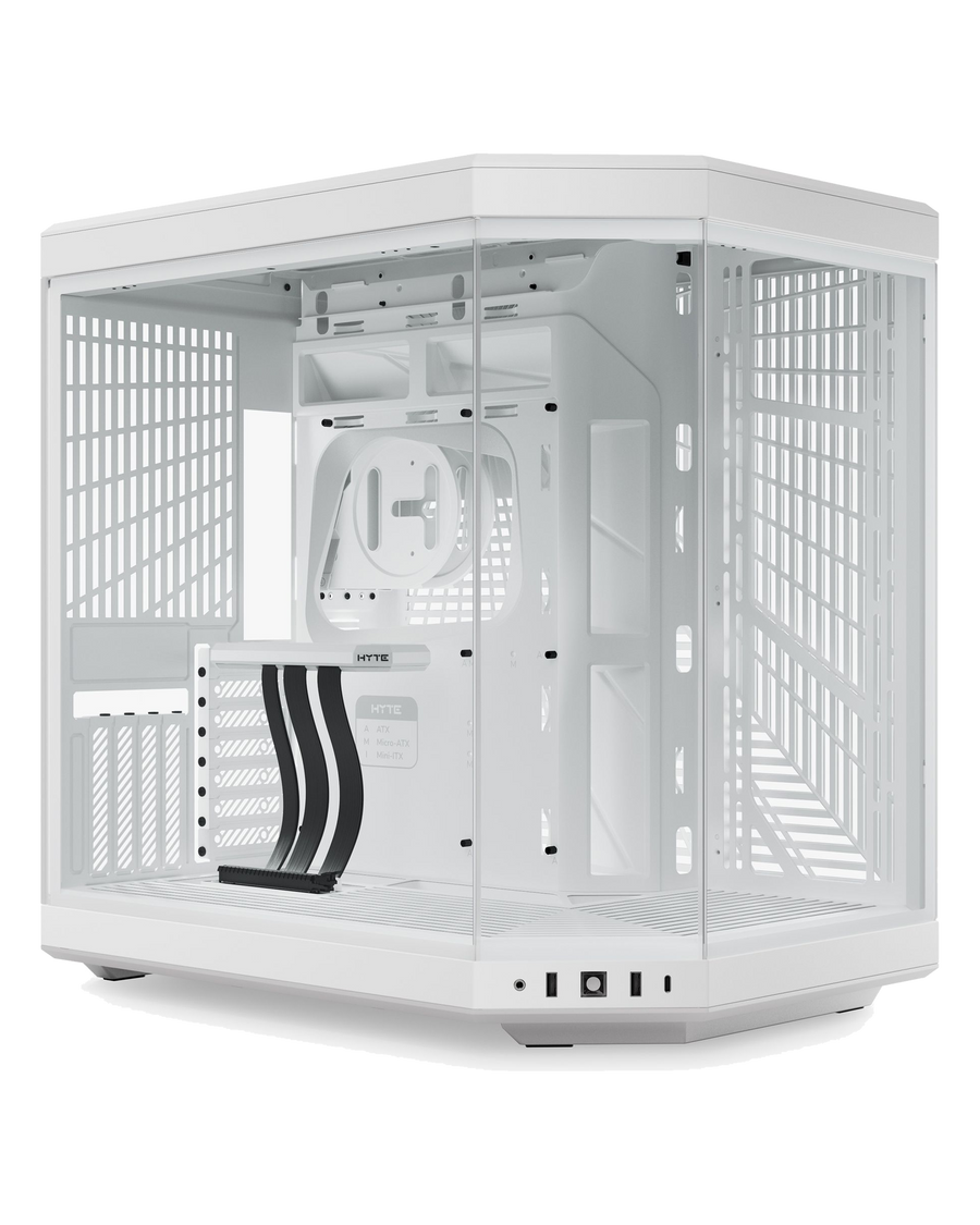 HYTE Y70 Snow White Mid Tower — 1
