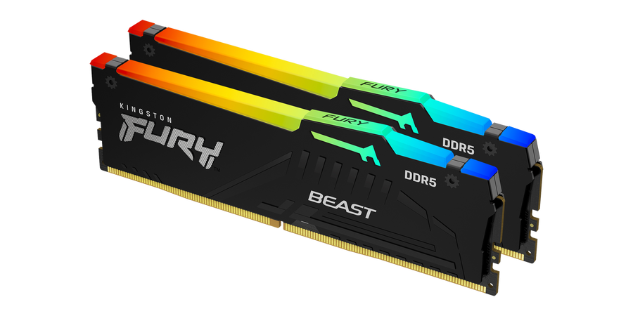 Kingston FURY Beast RGB 32GB (2x16GB) DDR5-6800 CL34 EXPO — 1