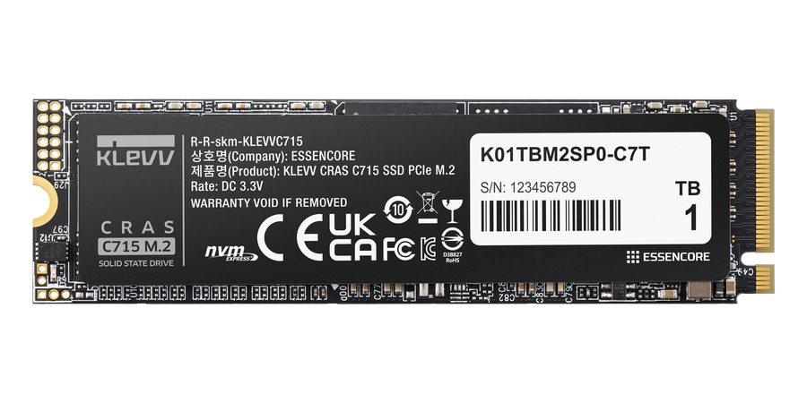 KLEVV CRAS C715 1TB PCIe 3.0 NVMe — 1