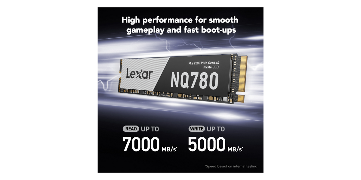 Lexar NQ780 2TB PCIe 4.0 NVMe — 2