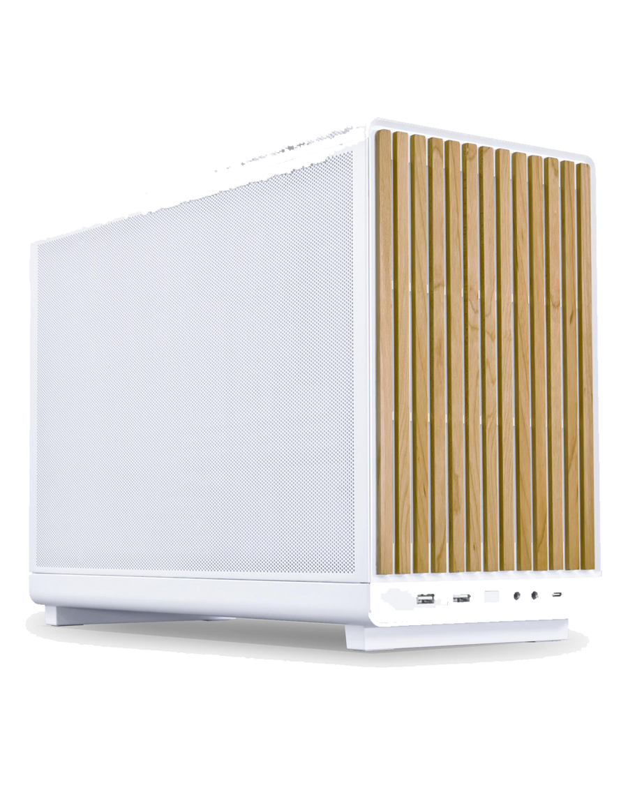 Lian Li A3-mATX Wood Edition Micro-ATX Tower White — 1