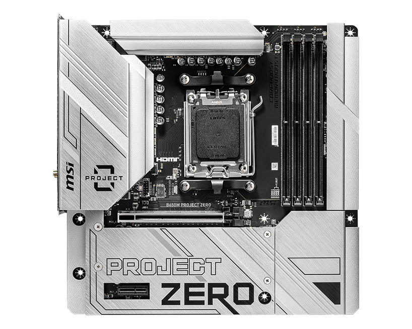 MSI B650M PROJECT ZERO — 1