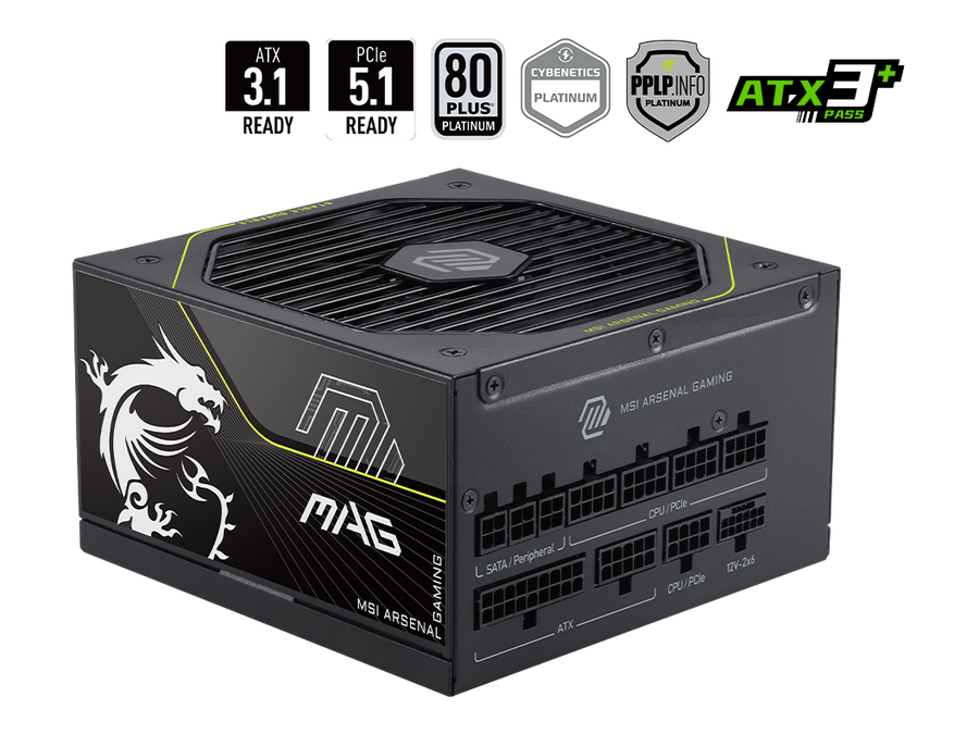 MSI MAG 1200W 80+ Platinum — 1