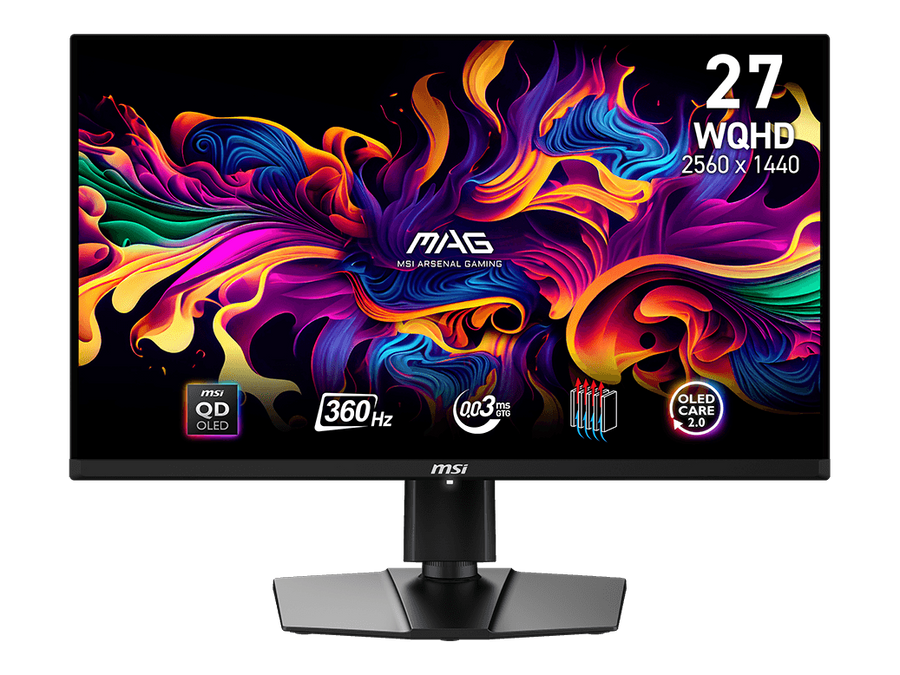 MSI MAG 271QPX QD-OLED 27″ QHD 360Hz — 1