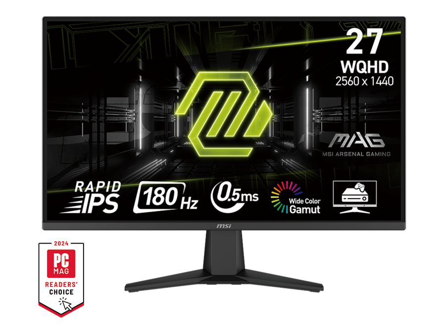MSI MAG 275QF 27″ QHD 180Hz Rapid IPS
