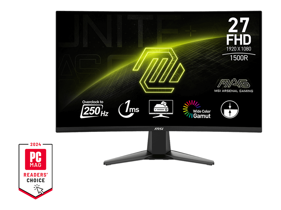 MSI MAG 27C6X 27″ FHD 250Hz VA — 1